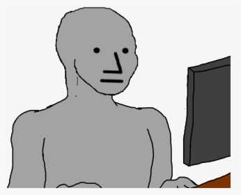 Npc Wojak Error, HD Png Download, Free Download