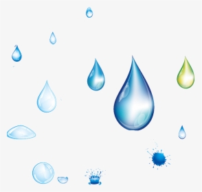 Drop Rain Transparency And Translucency Computer File - Rain Water Drop Png, Transparent Png, Free Download