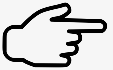 Clip Art Finger Pointing Icon - Finger Pointing Icon Png, Transparent Png, Free Download