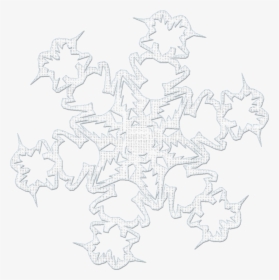 Clip Art Chalk Snowflakes - Motif, HD Png Download, Free Download