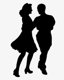 Couple Dance Silhouette, HD Png Download, Free Download