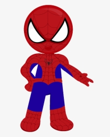 Spiderman Spider Clipart Transparent Png - Kid Spiderman Clipart, Png Download, Free Download