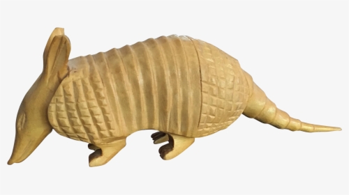 Vintage Peruvian Hand Carved Armadillo Sculpture - Armadillo, HD Png Download, Free Download