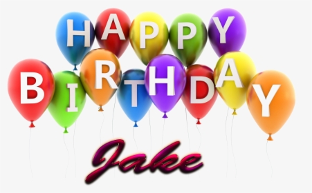 Jake Happy Birthday Balloons Name Png - Happy Birthday Johnson, Transparent Png, Free Download