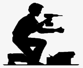 Clip Art Strutton Plumbing Company, Inc Plumber Handyman - Silhouette Plumber Clipart, HD Png Download, Free Download