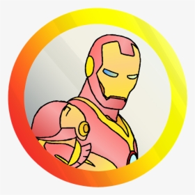 Iron Man, Hero, Avenger, Comics, Sketch, Vector - Gambar Logo Iron Man, HD Png Download, Free Download