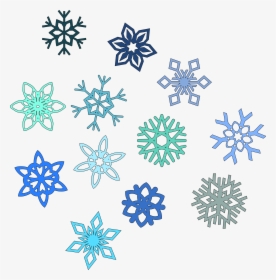 Snowflake Keeping A Snow Journal Clip Art And Scrapbooking - Transparent Background Snowflake Clipart, HD Png Download, Free Download