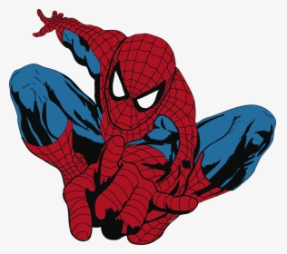 Spiderman Clipart Template - Spider Man Free Vector, HD Png Download, Free Download