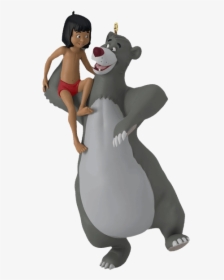 The Jungle Book Baloo Mowgli Rudolph Christmas Ornament - The Jungle Book, HD Png Download, Free Download