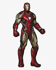 Transparent Iron Man Comic Png - Avengers Endgame Iron Man Figure, Png Download, Free Download