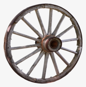 Vintage Wagon Wheel No Background Transparent Image - Uttermost Ronan Wall Clock, HD Png Download, Free Download
