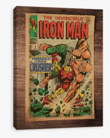 Iron Man On Parchment - Iron Man, HD Png Download, Free Download