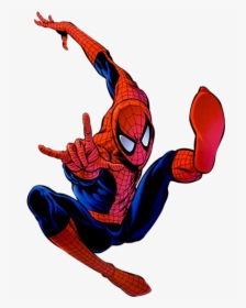 Spiderman Clip Art Hostted - Spider Man Comic Png, Transparent Png, Free Download