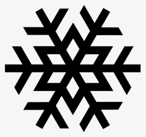 Snowflake Black - Snowflake Png Transparent Background, Png Download, Free Download