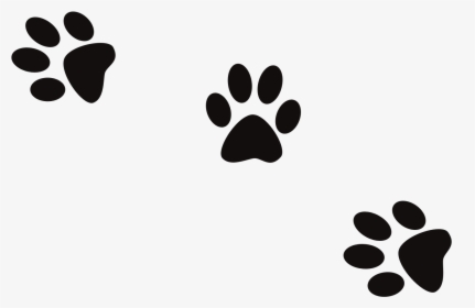 Dog Cat Paw Footprint Clip Art - Cat Paw Print Clipart Png, Transparent Png, Free Download