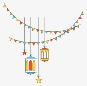 Decorative Flat Islamic Festival Light Lights Vector - Festival Of Lights Clipart, HD Png Download, Free Download