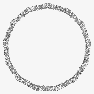 Circle Clipart Decorative - Decorative Circle Line Png, Transparent Png, Free Download