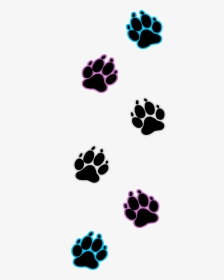 Dog Paw Prints Png - Transparent Background Heart Paw Print, Png Download, Free Download
