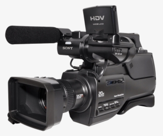 Hdv Sony Video Camera - Video Camera Png, Transparent Png, Free Download