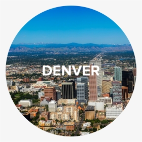 Transparent Denver Skyline Silhouette Png - Downtown Colorado Springs Population, Png Download, Free Download