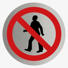 No Entry Png Hd - No Access For Pedestrians, Transparent Png, Free Download