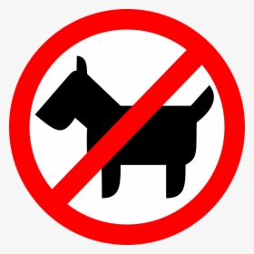 Sign No Animals Svg Clip Arts - No Dogs, HD Png Download, Free Download