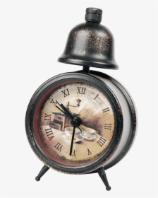 Pintado A Mano De Un Antiguo Reloj Despertador Png - Flying Clocks Png, Transparent Png, Free Download