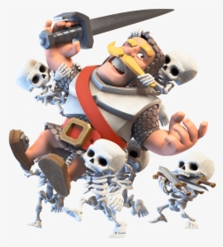 Clash Royale Knight - Knight And Skeletons Clash Royale, HD Png Download, Free Download