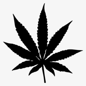Red Marijuana Leaf Png, Transparent Png, Free Download