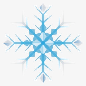 Clipart - Snowflake Clipart Blue, HD Png Download, Free Download