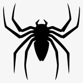 Spiderman Back Spider Logo, HD Png Download - kindpng