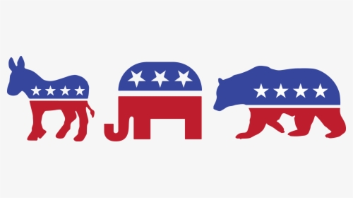 Republican Party Logo Png Download - Republican And Democrat Signs, Transparent Png, Free Download