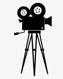 Movie Camera And Film Clipart - Film Camera Vector Png, Transparent Png, Free Download