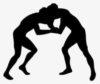 Professional Wrestling Clip Art - Wrestle Silhouette, HD Png Download, Free Download