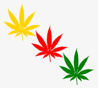 Orange Marijuana Leaf Clipart Kid - Bob Marley Logo Black And White, HD Png Download, Free Download