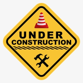 Construction Sign Clipart No Background - Slow Down Clip Art, HD Png Download, Free Download
