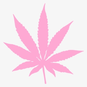 Cozy Weed Leaf Clipart Marijuana Png - Red Marijuana Leaf Png, Transparent Png, Free Download