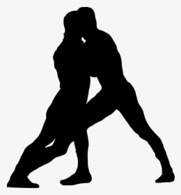 Wrestling Silhouette, HD Png Download, Free Download