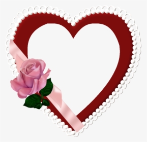 Frame Heart Png - Garden Roses, Transparent Png, Free Download