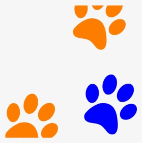 Paw Print Orange Clip Art Clipart At Getdrawings Dog - Happy Birthday From The Pets, HD Png Download, Free Download
