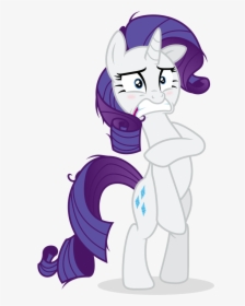 Mlp Rarity Embarrassed, HD Png Download, Free Download