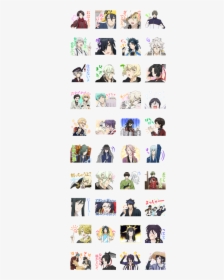 20180827 Line Stickers Lists - アニメ 刀剣 乱舞 髭 切 膝 丸, HD Png Download, Free Download