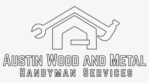 Austin Wood And Metal Handyman Service Logo - Line Art, HD Png Download, Free Download
