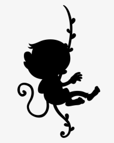 Vector Graphics Royalty-free Stock Photography Stock - Climbing Monkey Vector, HD Png Download, Free Download