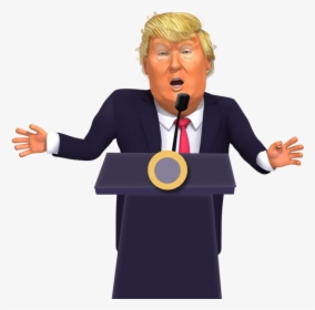 Donald Trump Caricature Png, Transparent Png, Free Download