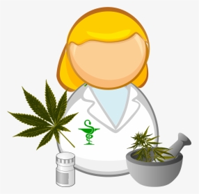 Pharmacist Clip Arts - Cannabis Medicinal Png, Transparent Png, Free Download