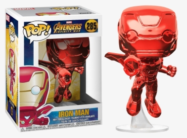 Iron Man Red Chrome Pop, HD Png Download, Free Download