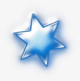 Star, Glow, Blue, Favorite - Blue Glowing Star Png, Transparent Png, Free Download