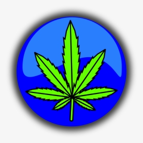 Marijuana Leaf Icon Png - Marixuana Graphic, Transparent Png, Free Download