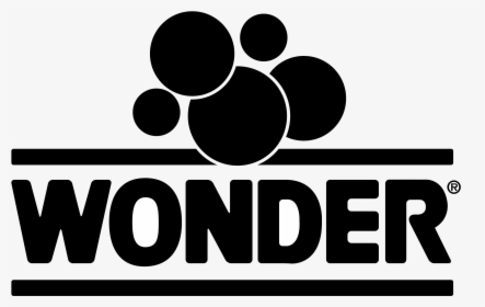 Wonder Logo Png Transparent - Wonder Bread Logo Black And White, Png Download, Free Download